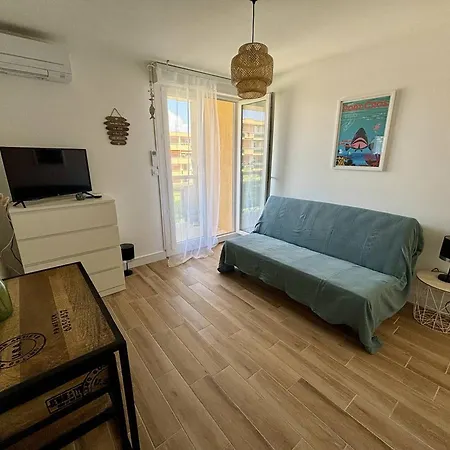 Studio Renove Climatise, Plage 5 Min - Fr-1-816-21 * 봄레미모사